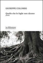 Quello che le foglie non dicono