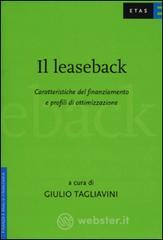 prezzi Il leaseback Caratteristiche del finanziamento e profili di ottimizzazione