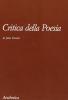 Critica della poesia