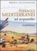 Paesaggi mediterranei ad acquarello