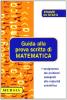Guida alla prova scritta di matematica