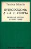 Introduzione alla filosofia. Problemi, sistemi, filosofi