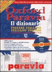 prezzi Oxford Paravia Il dizionario inglese italiano italiano inglese Con CD ROM