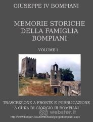Memorie storiche della famiglia Bompiani vol.1