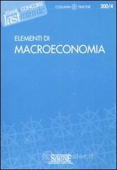 Elementi di macroeconomia Libri Finanza e Business: prezzi offerte e promozioni