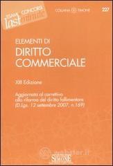 Confronta prezzi Elementi di diritto commerciale