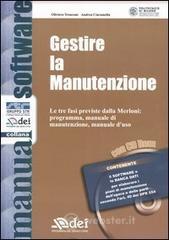 prezzi Gestire la manutenzione Le tre fasi previste dalla Merloni programma manuale di manutenzione manuale duso Con CD ROM