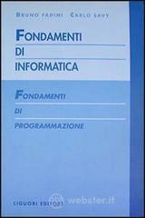 prezzi Fondamenti di informatica Fondamenti di programmazione