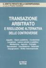 Transazione, arbitrato e risoluzione alternativa delle controversie