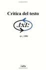 Critica del testo vol.2.3