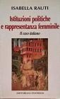 Istituzioni politiche e rappresentanza femminile