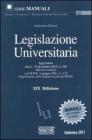 Legislazione universitaria Legislazione universitaria