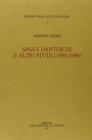 Saggi danteschi e altri studi (1980-1990)