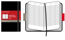 Moleskine pocket weekly. Agenda settimanale 2010 copertina rigida nera. Verticale