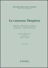 La canzona timpiesa. Antologia della poesia gallurese. Settecento primo ottocento