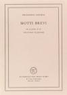 Motti brevi. Con la giunta di un taccuino egiziano