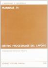 Manuale di diritto processuale del lavoro