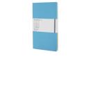 Moleskine large. Rubrica Volant copertina azzurra