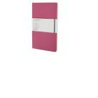 Moleskine large. Rubrica Volant copertina rosa