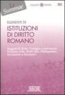 Elementi di istituzioni di diritto romano. E-book