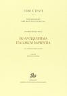 De antiquissima italorum sapientia
