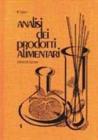 Analisi dei prodotti alimentari