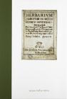 Herbarium. Habitum in horto medico sapientiae romanae