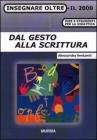 Dal gesto alla scrittura Dal gesto alla scrittura