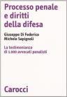 Processo penale e diritti della difesa. La testimonianza di 1.000 avvocati penalisti