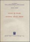 Leggi di piano e sistema delle fonti