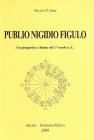 Publio Nigidio Figulo. Un pitagorico a Roma nel 1�secolo a. C.