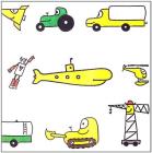I piccoli libri dei mezzi di trasporto: La nave-Il camion-La ruspa-Il trattore