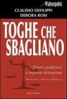 Toghe che sbagliano