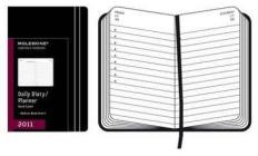 Moleskine 12 mesi -- Daily Diary - Pocket - Copertina rigida nera 2011