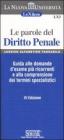 Le parole del diritto penale. Guida alle domande d'esame pi� ricorrenti e alla comprensione dei termini specialistici