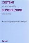 I sistemi di produzione. I sistemi di produzione manuale per la gestione operativa dell'imprese