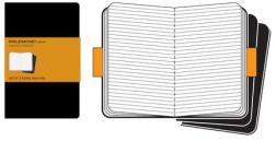 Moleskine chaiers a righe (Set da tre)