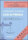 Casi di penale. Selezione dei casi giurisprudenziali pi� attuali e dibattuti, illustrazione degli istituti, svolgimento dei connessi pareri e atti