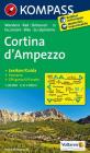 Carta escursionistica n. 55. Cortina d'Ampezzo 1:50.000. + Guida + Panorama + GPS