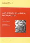 Archeologia dei materiali da costruzione Archeologia dei materiali da costruzione