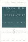 Manuale di letteratura italiana vol.3