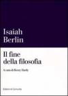 Il fine della filosofia