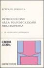 Introduzione alla pianificazione dell'impresa vol.1