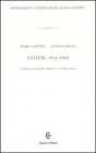 Lettere 1952-1968