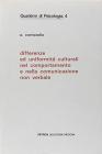 Differenze ed uniformit� culturali nel comportamento e nella comunicazione non verbale