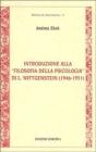 Introduzione alla �Filosofia della psicologia� di L. Wittgenstein (1946-1951)