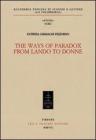 The Ways of Paradox from Lando to Donne