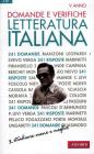 Domande e verifiche. Letteratura italiana. Ottocento e Novecento
