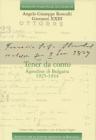 Tener da conto. Agendine di Bulgaria 1925-1934