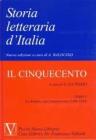 Storia letteraria d'Italia. Il Cinquecento